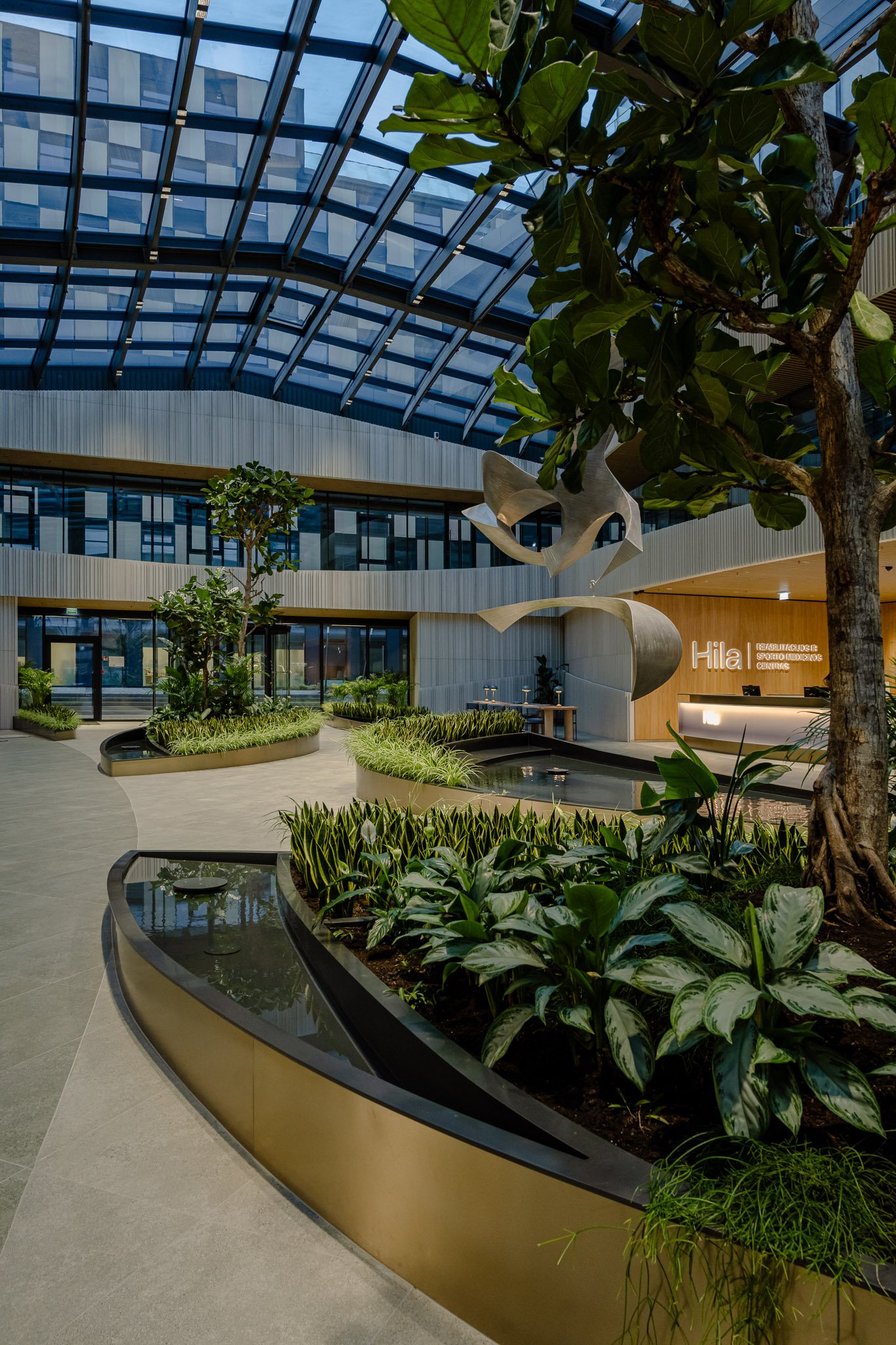 Business Stadium Central by Hanner & Zaha Hadid Architects - Vilnius, Lithuania