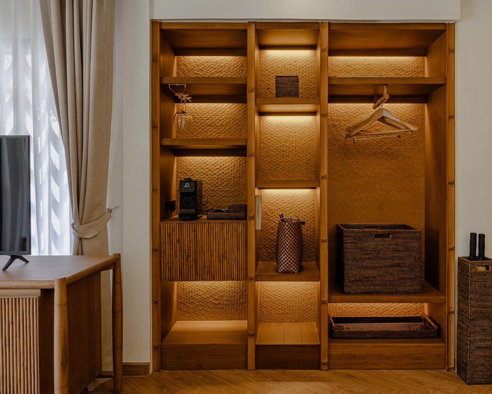 Thai Cottage Interior - Railay Beach, Thailand